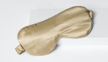 The Weighted Silk Eye Mask