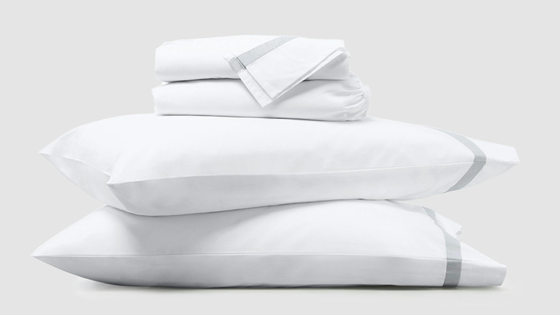 Banded Percale Sheet Set