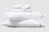 Banded Percale Sheet Set silo