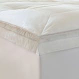 Down-Topped Featherbed Mattress Topper