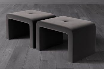 Elyne Ottoman Pair