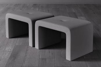 Elyne Ottoman Pair
