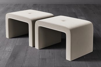 Elyne Ottoman Pair