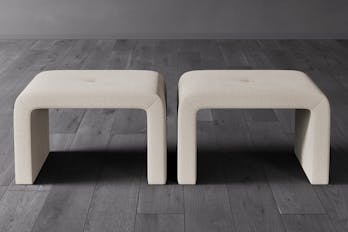 Elyne Ottoman Pair