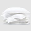 Embroidered Sateen Duvet Cover Set