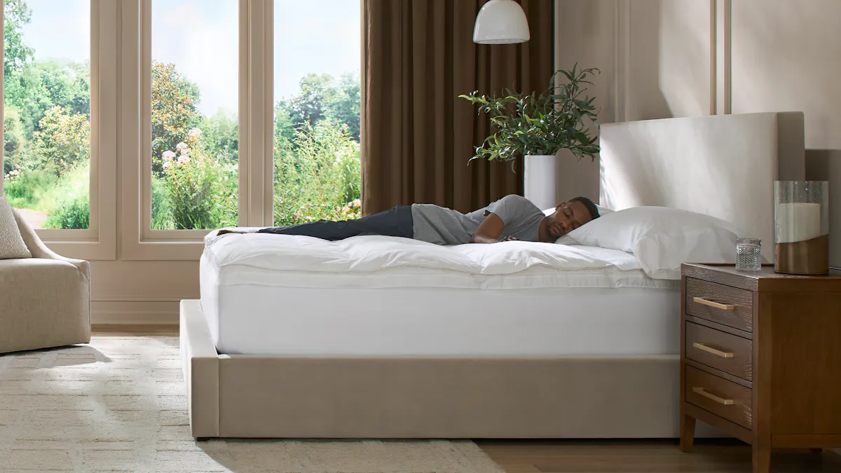 Down Alternative Featherbed Mattress Topper | Saatva