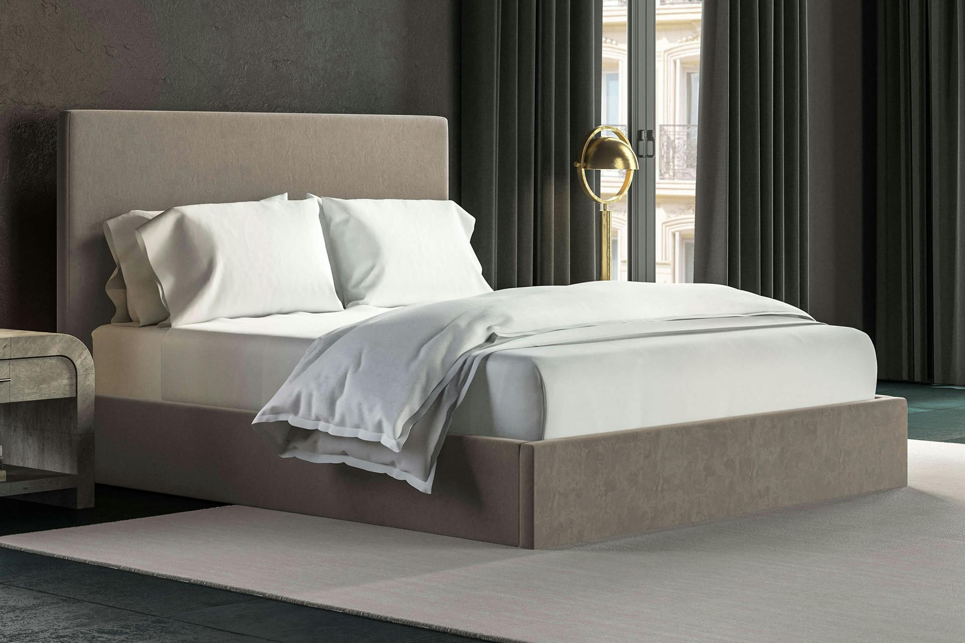 Saatva Halle Storage Platform Bed