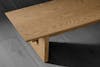 Isa Wood Bench detail