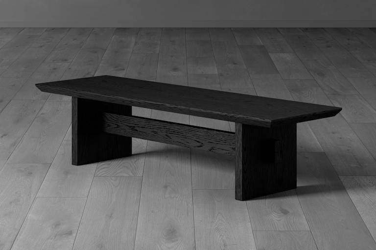 Isa Wood Bench studio