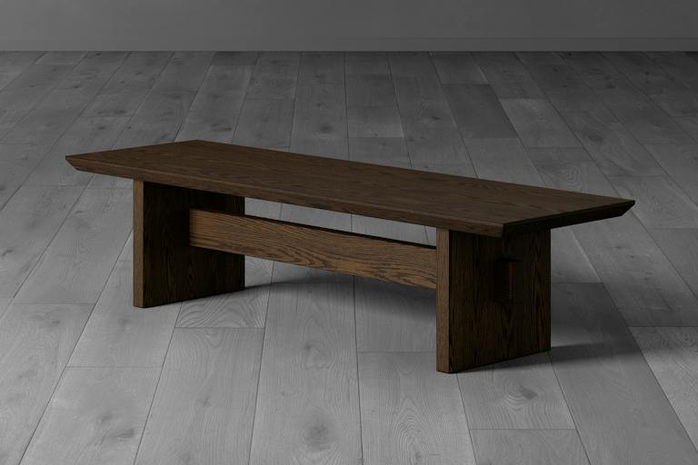 Isa Wood Bench studio