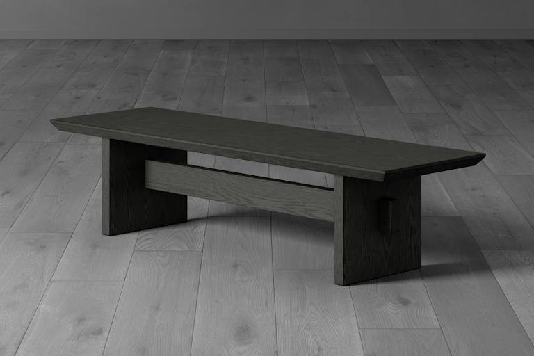 Isa Wood Bench studio