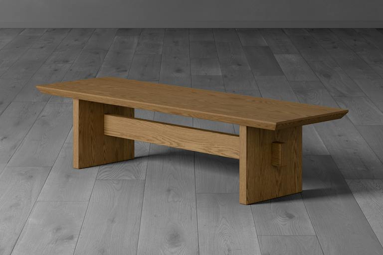 Isa Wood Bench studio