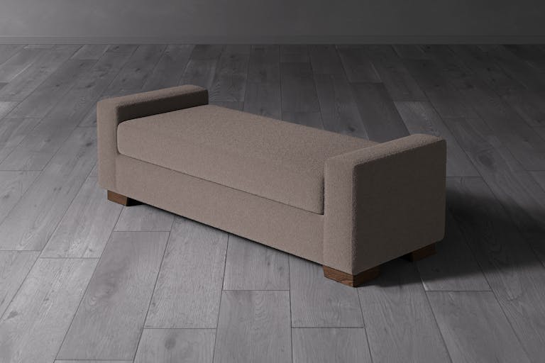 Lena Cushioned Bench studio