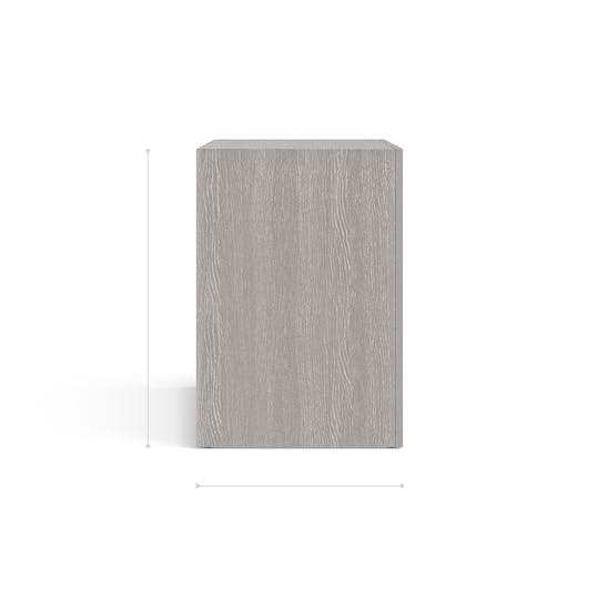 Leo Nightstand profile dimensions