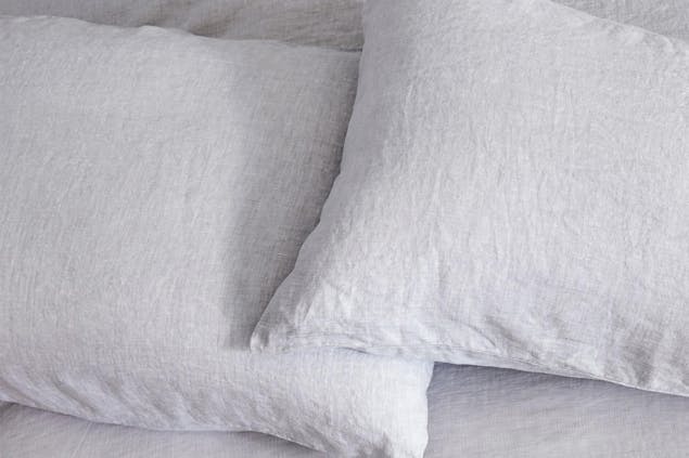 Linen Pillowcase Pair lifestyle detail