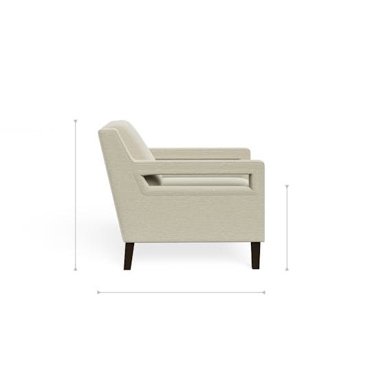 Logan Chair Dimensions dimensions/profile