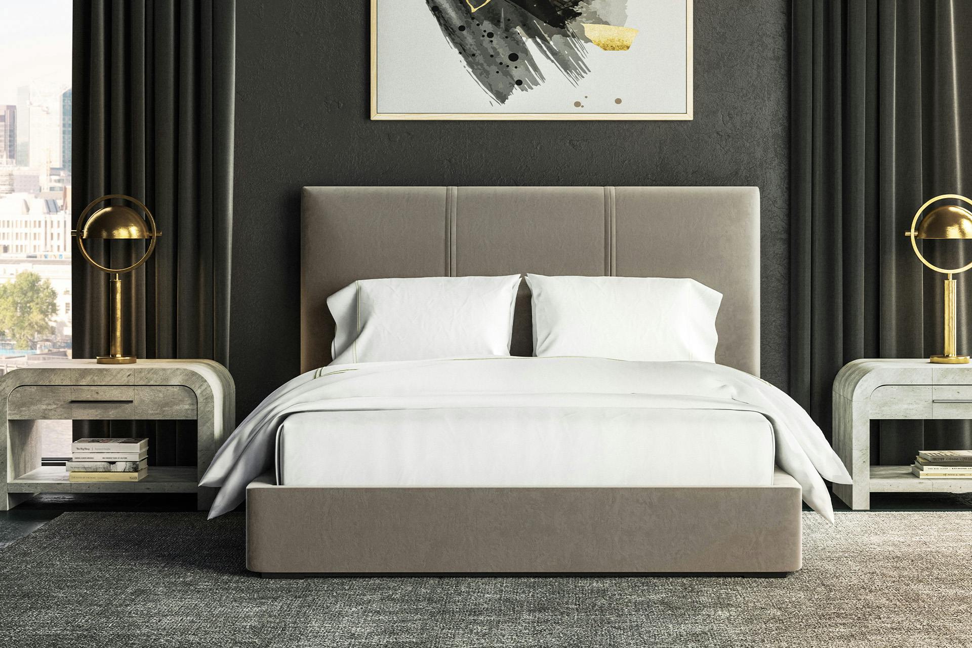 Saatva Lucerne Platform Bed Frame - Thumbnail 2