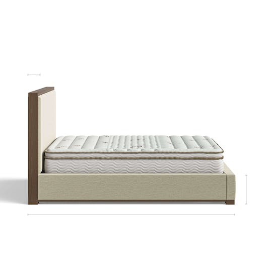 Lyon Bed Frame With Storage Dimensions dimensions/profile