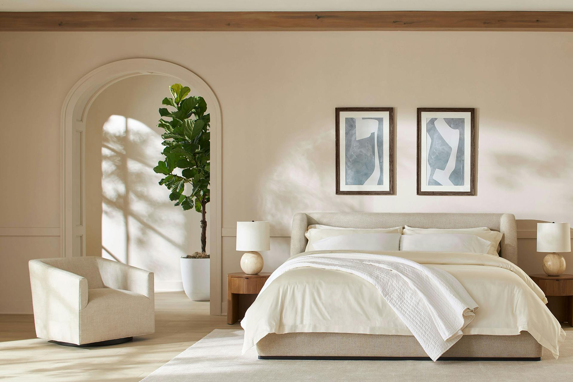 Saatva Organic Sateen Duvet Cover - Thumbnail 3