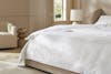 Organic Sateen Duvet Cover Set room angle