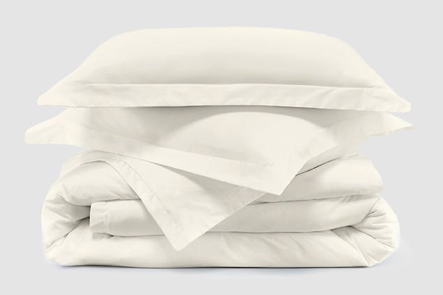 Organic Sateen Duvet Cover Set silo