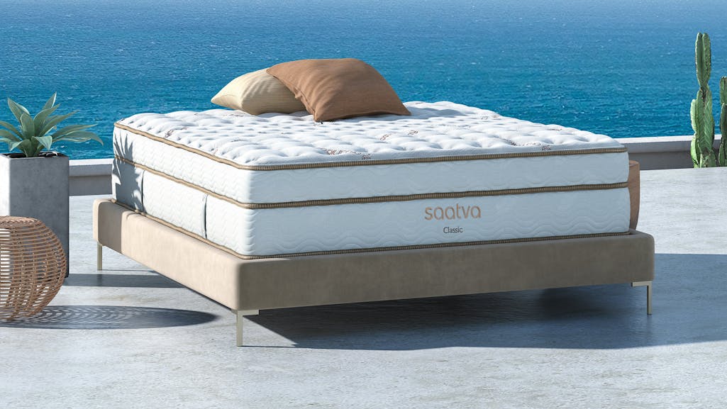 Twin Plush Soft Mattress Handcrafted with Organic Cotton for Your Bed