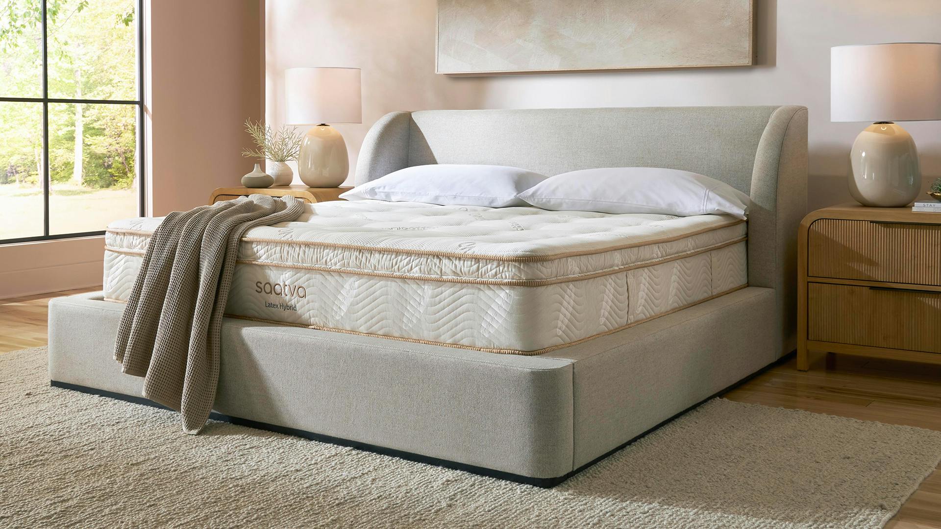 【専用】Bed Mattress マットレス Latex Hybrid Mattress - Saatva Latex Hybrid - Mattresses | Saatva