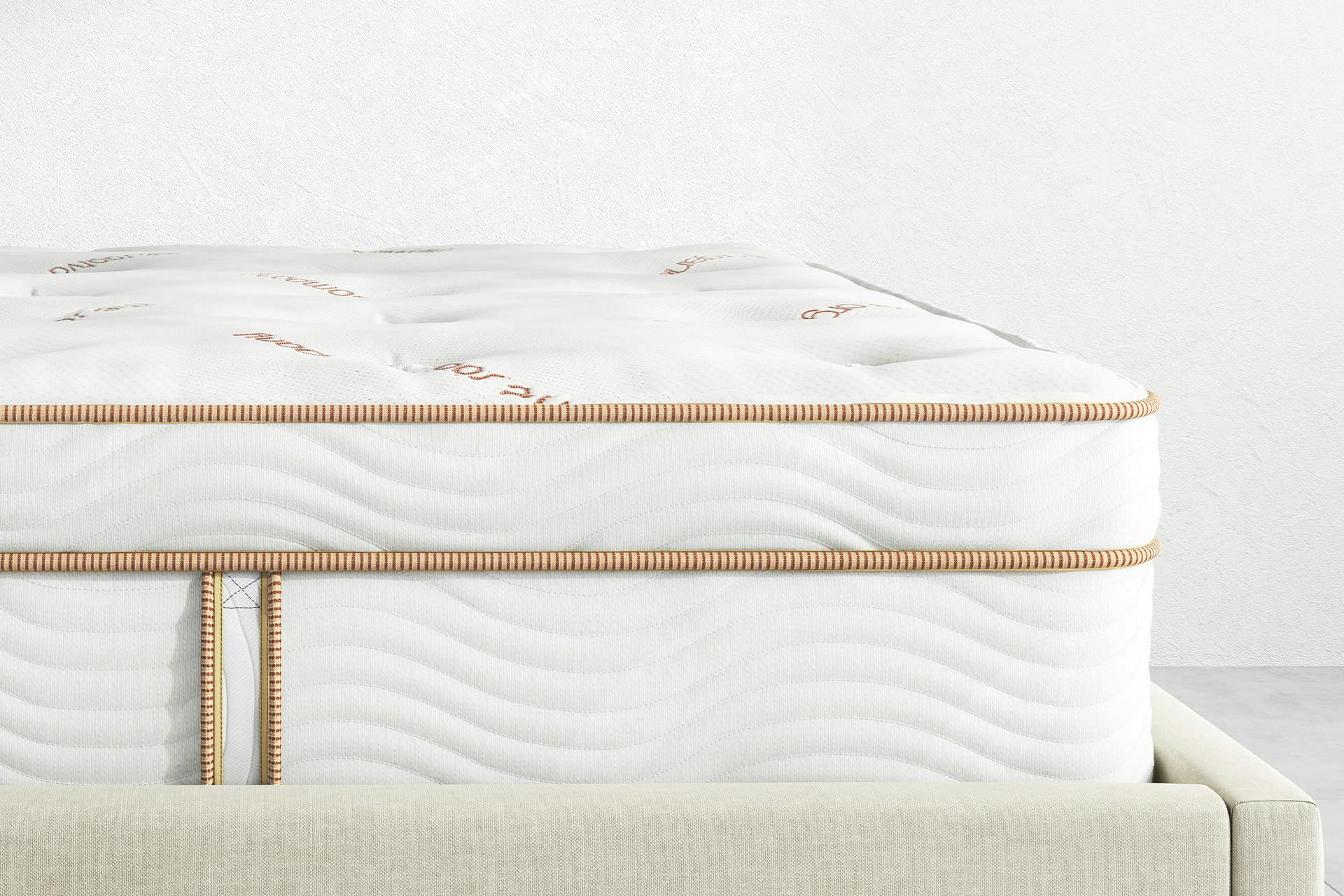 Saatva Latex Hybrid Mattress with Universal Frame - Thumbnail 5