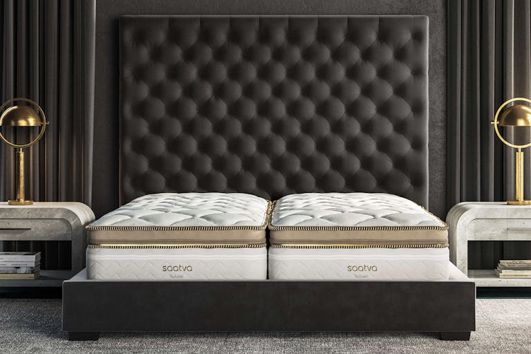 Solaire Adjustable Firmness Mattress room front