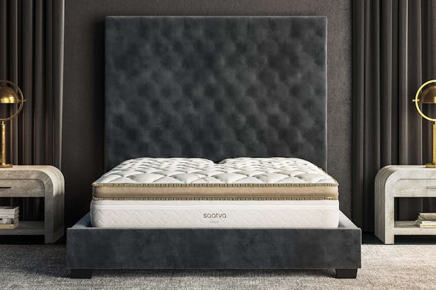 Solaire Adjustable Firmness Mattress room front