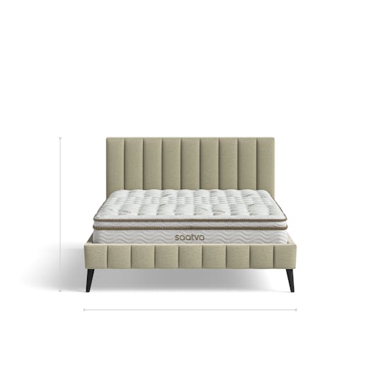 Valencia Bed Frame With Storage Dimensions dimensions/front