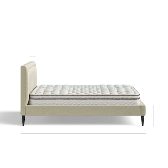 Valencia Bed Frame With Storage Dimensions dimensions/profile