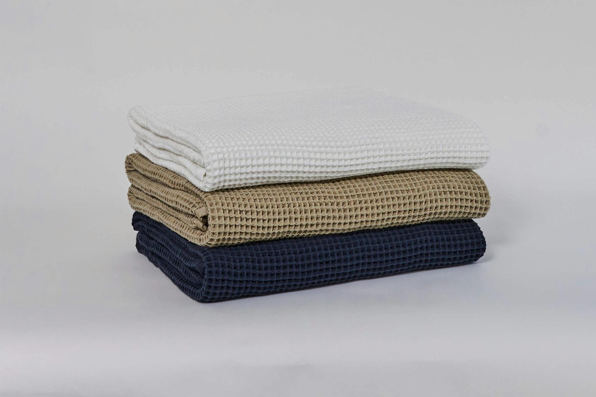 Waffle Knit Blanket - Thumbnail 5