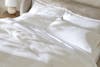 Waffle Knit Duvet Cover Set lifestyle angle